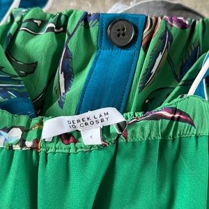 Derek Lam size 8 silk maxi dress